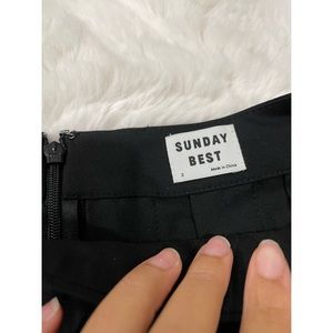 Aritzia Sunday best mini skirt